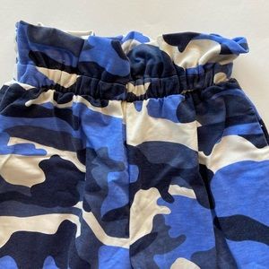 Fashion Nova NWT Blue Camo Joggers
